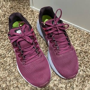 Nike air zoom structure 21 tea berry purple womens